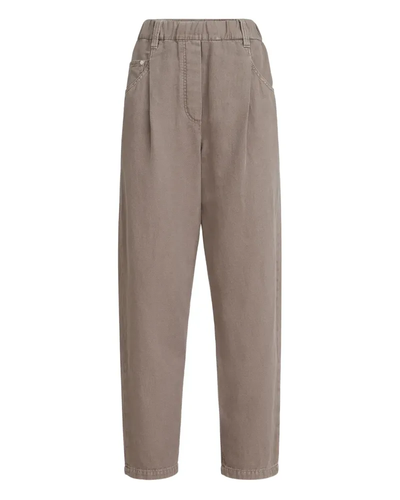 Brunello Cucinelli Five-Pocket-Hose - Braun Braun