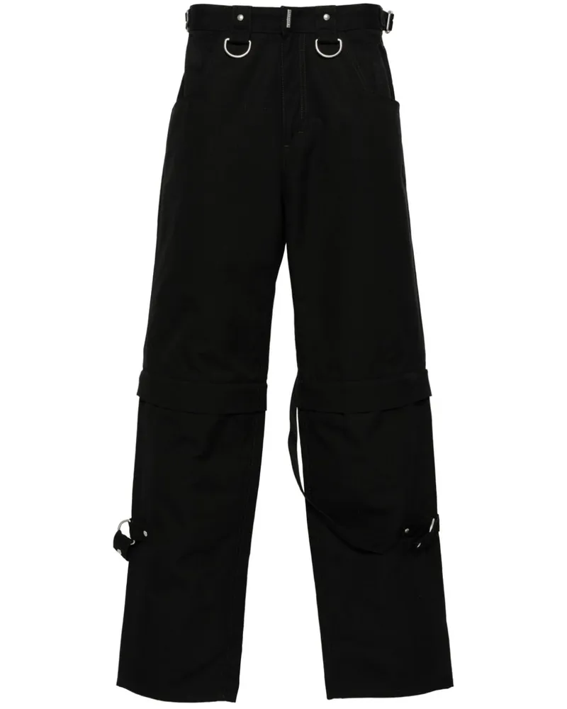 Givenchy Hose mit abnehmbarem Bein - Schwarz Schwarz