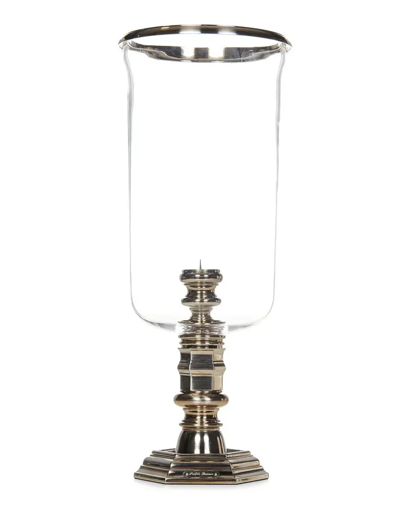 Ralph Lauren Home Sturmlampe mit sechseckigem Sockel - Gold Gold