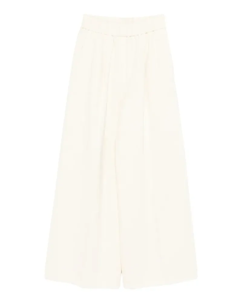 forte_forte Hose mit Stretchbund - Gelb Gelb