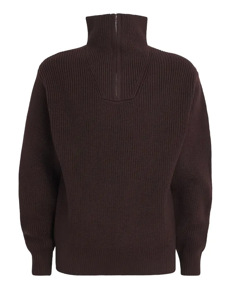 Officine Generale Gerippter Florys Pullover - Braun Braun