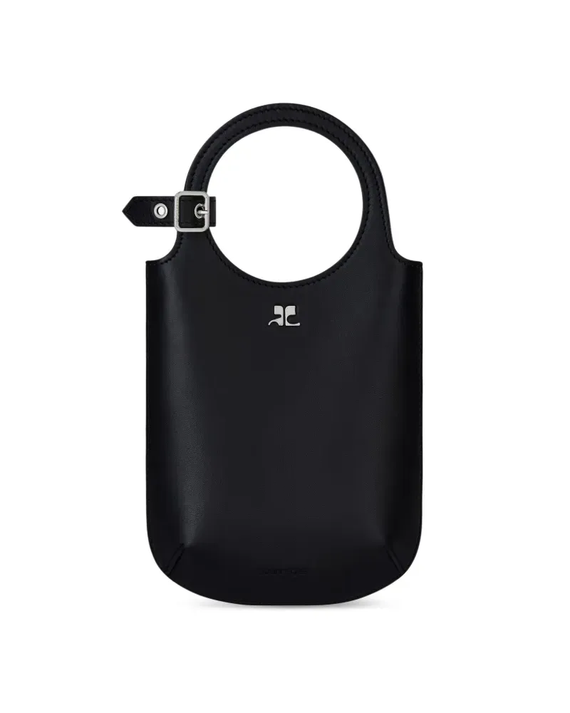Courrèges Kleine Holy Tote Bag - Schwarz Schwarz