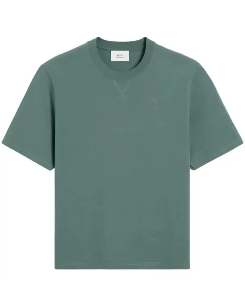 AMI Paris Ami de Coeur T-Shirt - Grün Grün