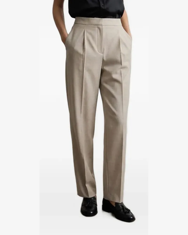 Antonelli Firenze Simone Hose mit Falten - Nude Nude