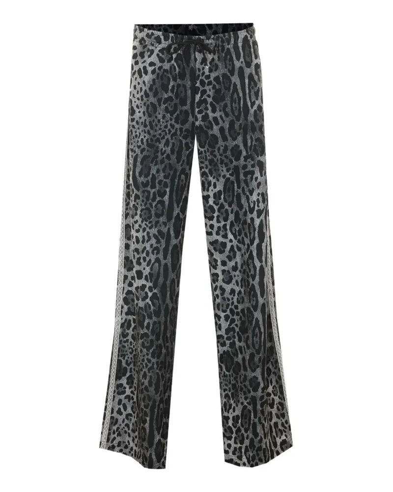 Aniye By Jodie Jogginghose mit Leopardenprint - Grau Grau