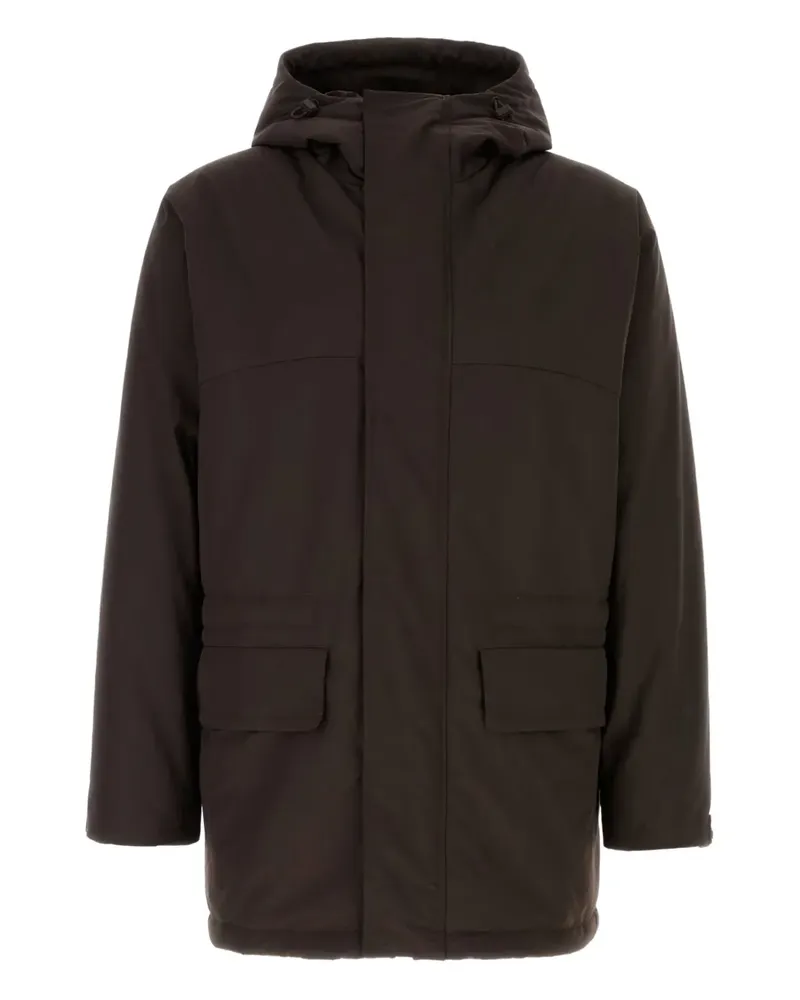 Herno Laminar Mantel mit Kapuze - Braun Braun