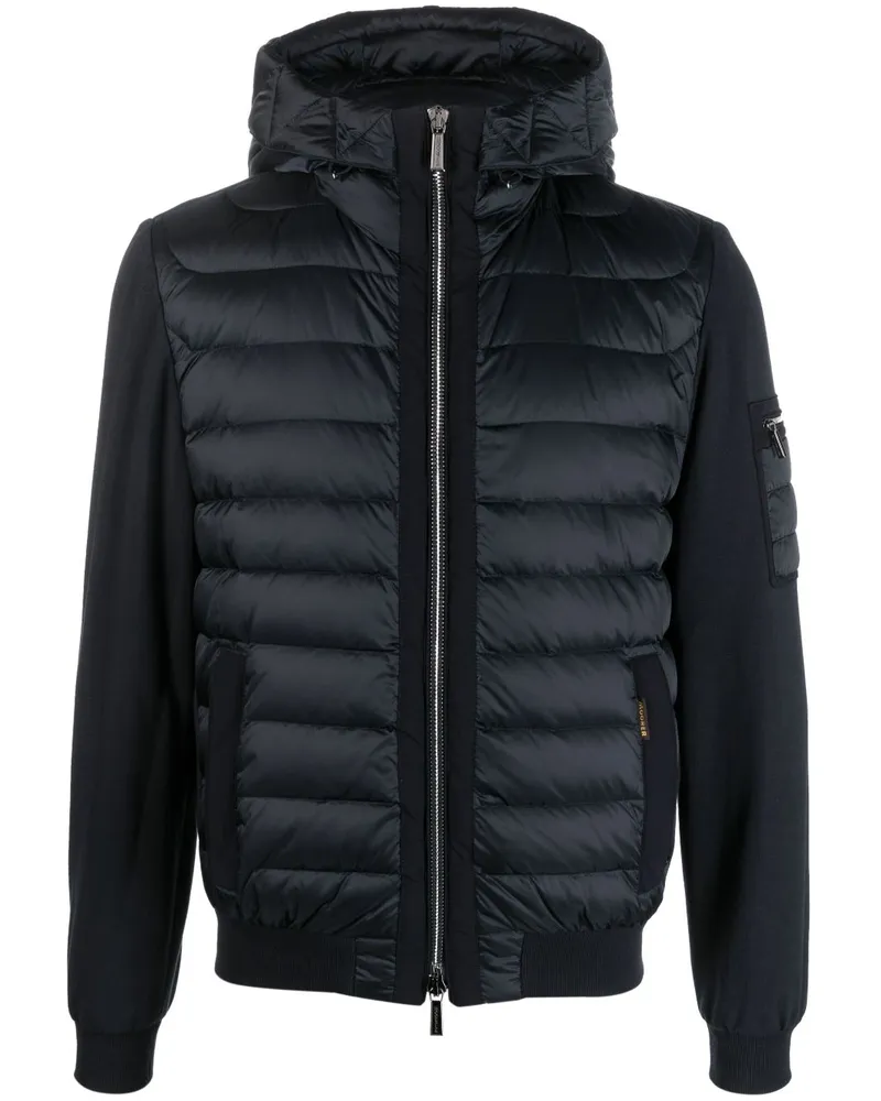 MOORER Doge-SHF Jacke mit Einsätzen - Blau Blau