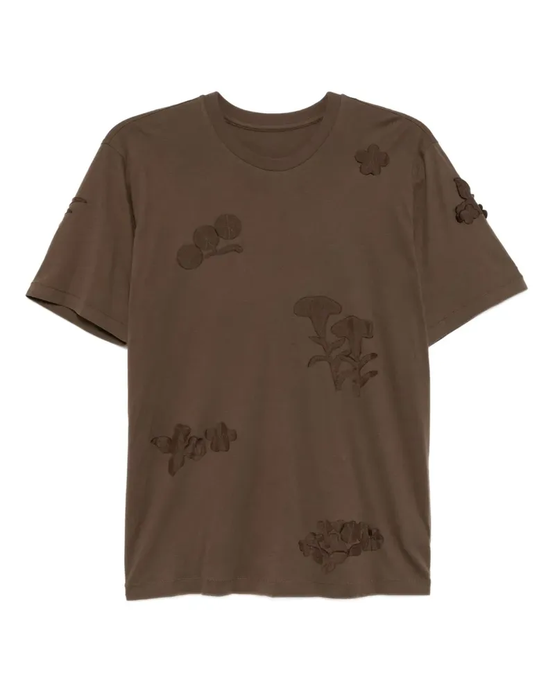 JNBY T-Shirt mit Print - Braun Braun