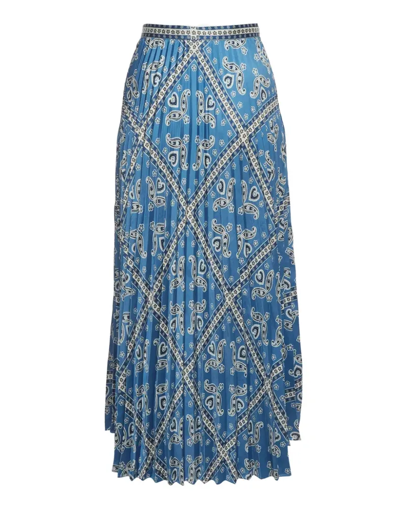 Sandro Rock mit Paisley-Print - Blau Blau