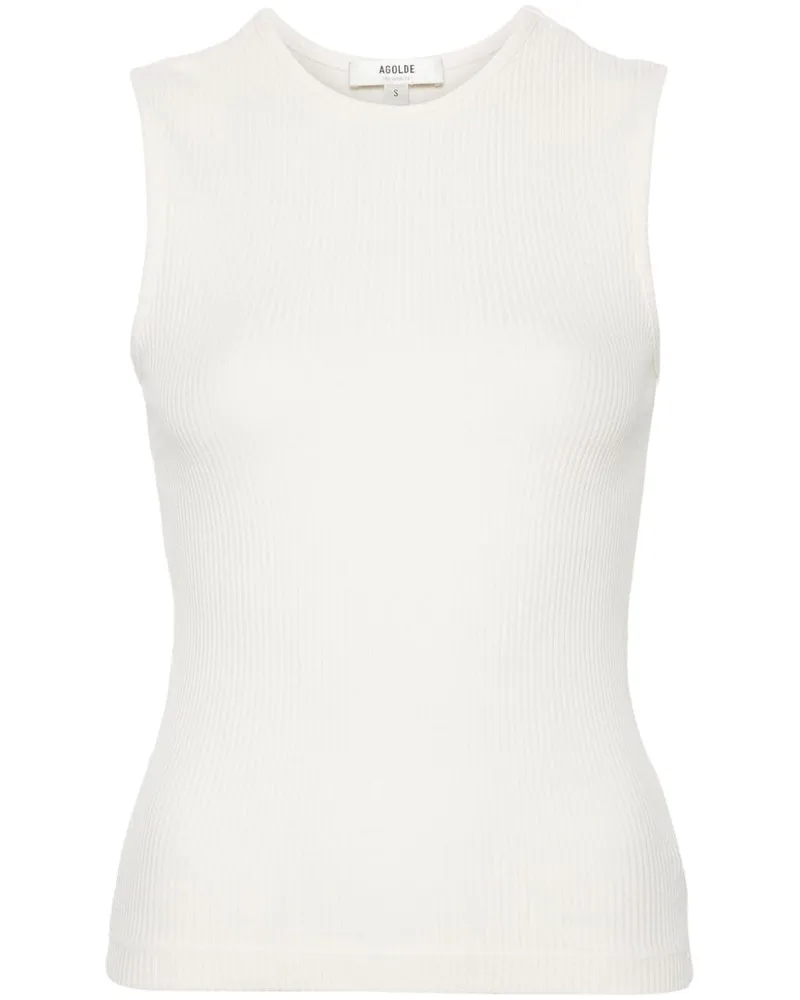 AGOLDE Binx Tanktop - Weiß Weiß