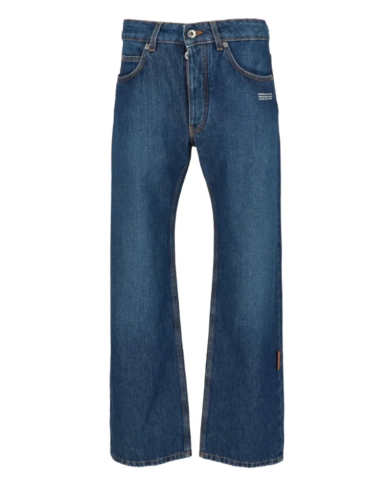 OFF-WHITE wide-leg jeans - Blau Blau