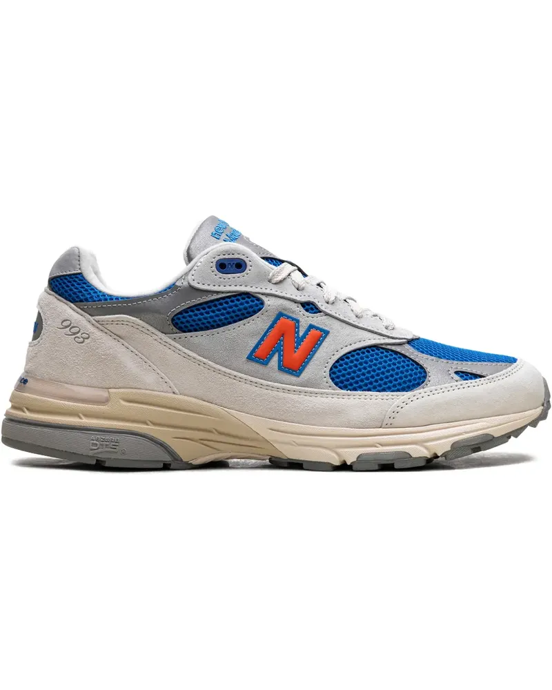 New Balance x Kith 993 Knicks Pack Home Sneakers - Grau Grau