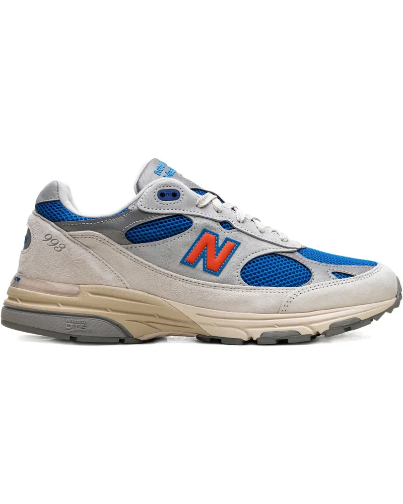 New Balance x Kith 993 "Knicks Pack "Home"" lace-up sneakers - Grau Grau