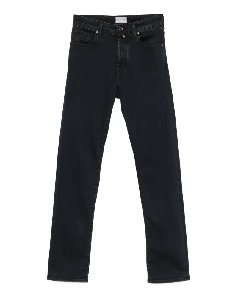 Jacob Cohën Jeans mit Logo-Patch - Blau Blau