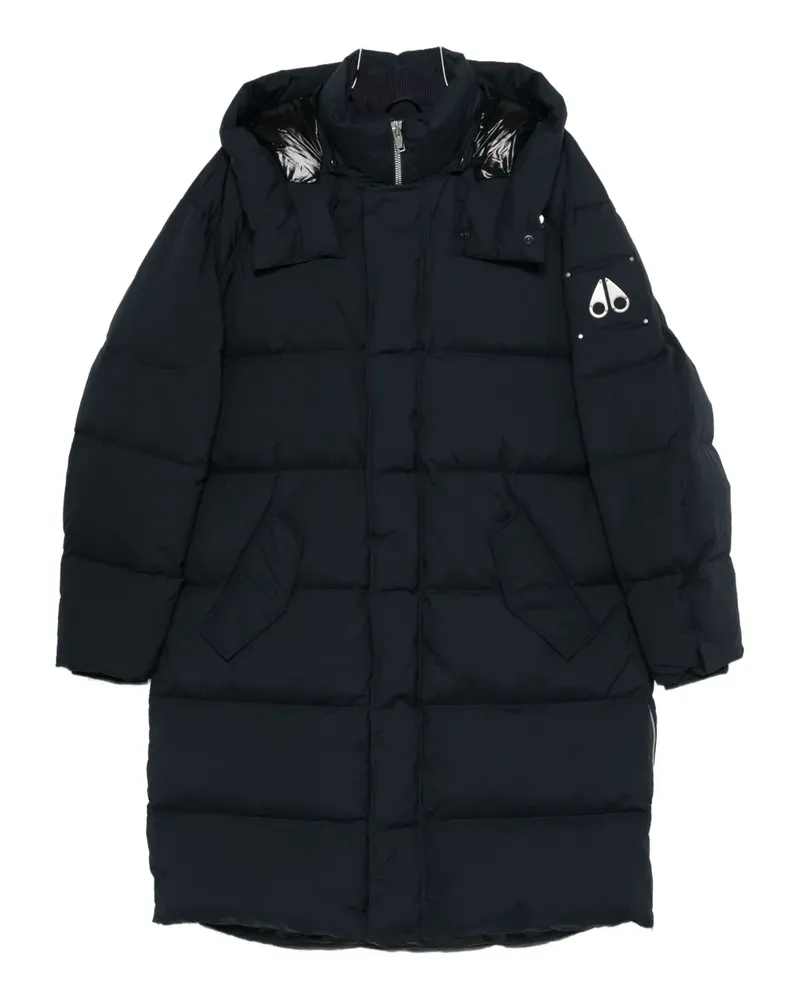 Moose Knuckles hooded padded jacket - Blau Blau