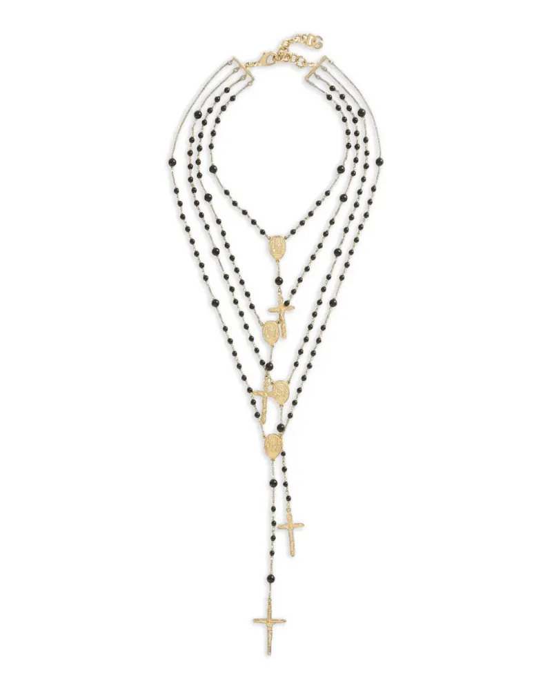 Dolce & Gabbana Halskette im Rosenkranz-Stil - Gold Gold