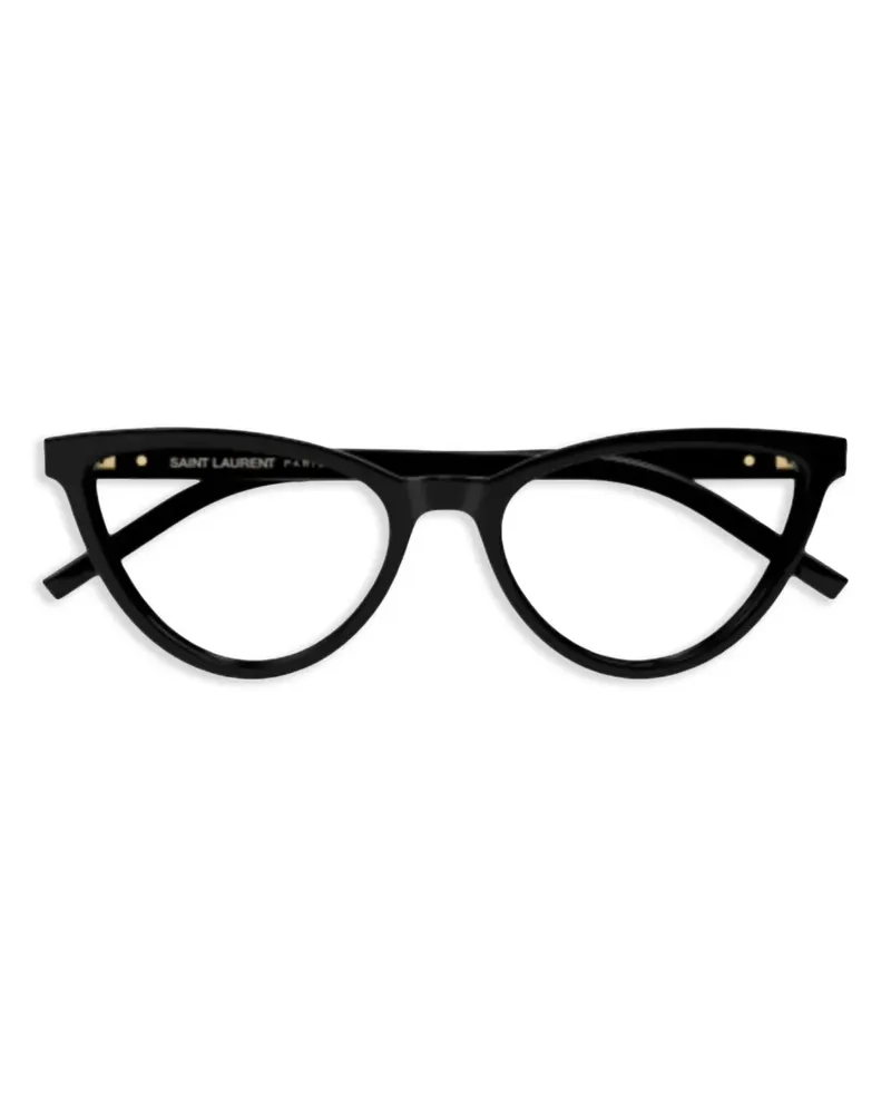 Saint Laurent Cat-Eye-Gestell - Schwarz Schwarz