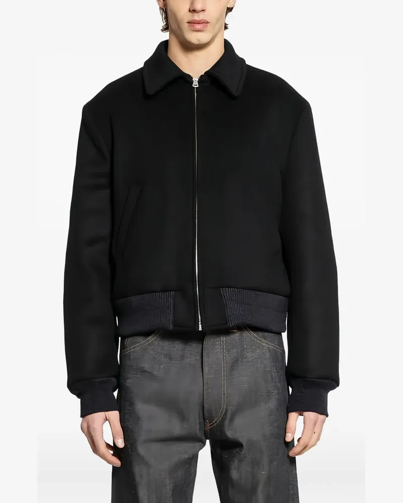 Taiga Takahashi LOT.321 Jacke mit Reißverschluss - Schwarz Schwarz