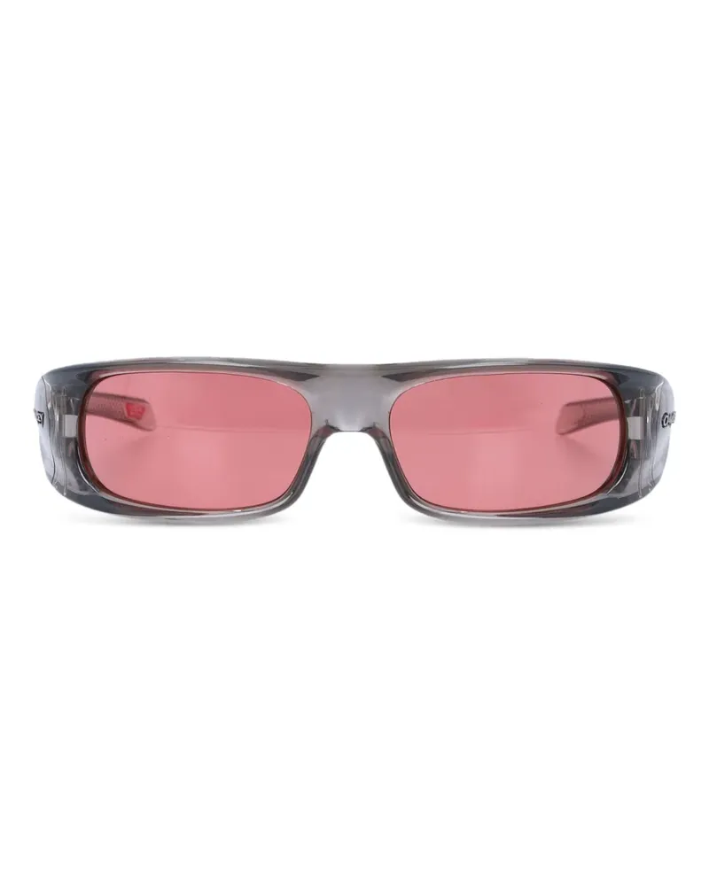 Oakley Eckige Highland Sonnenbrille - Grau Grau