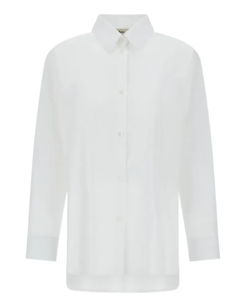 Herno poplin shirt - Weiß Weiß