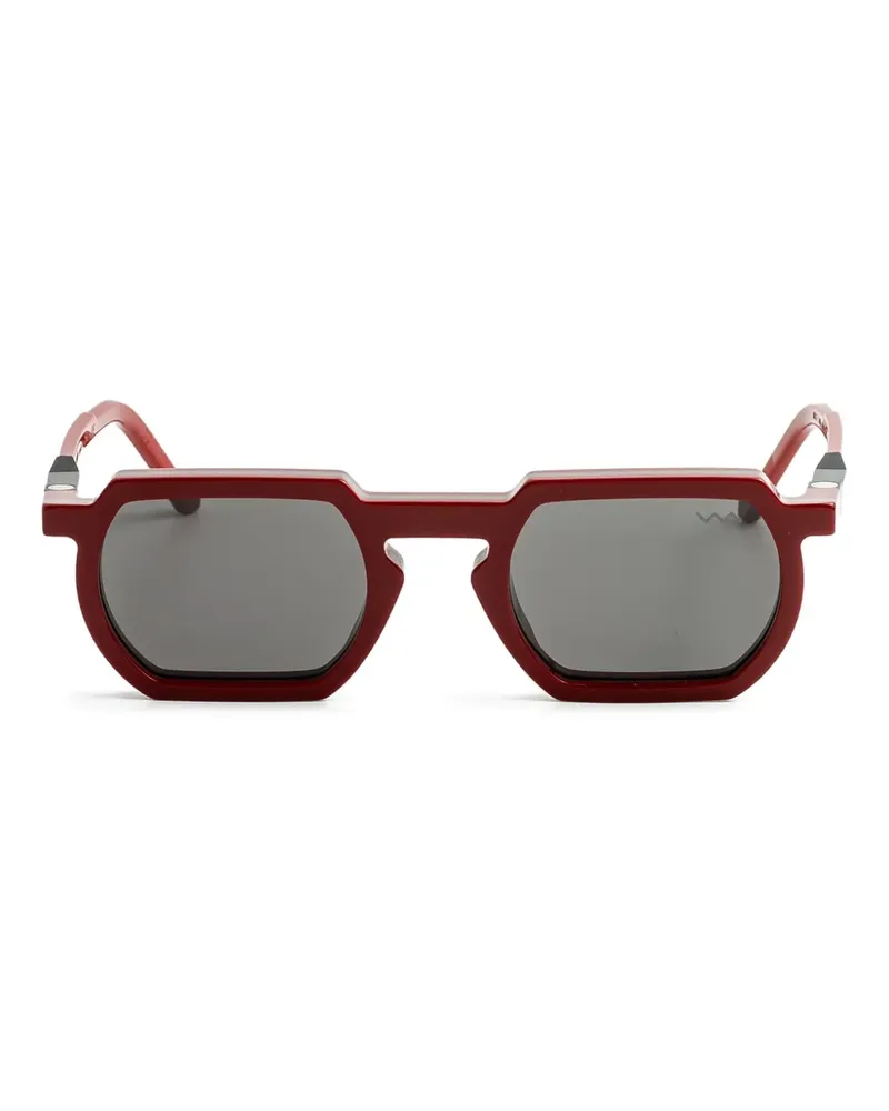 VAVA EYEWEAR Sonnenbrille mit eckigem Gestell - Rot Rot