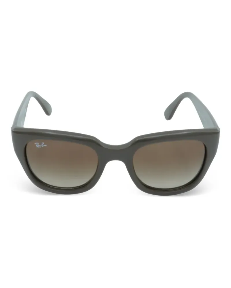 Ray Ban Sonnenbrille mit eckigem Gestell - Grün Grün