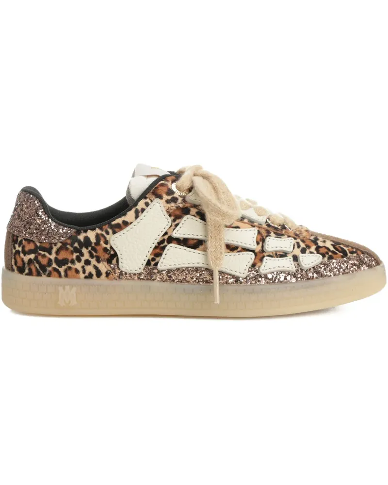 Amiri leopard-print sneakers - Braun Braun