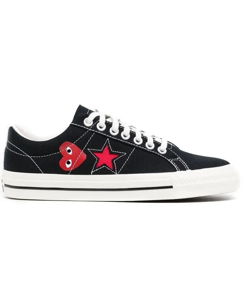 Comme des Garçons x Converse One Star Sneakers - Schwarz Schwarz
