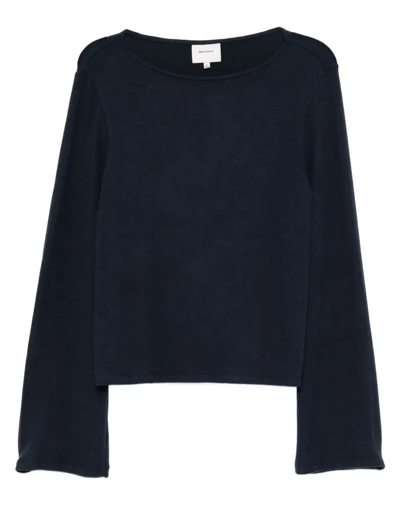 Reformation Eternity Oberteil - Blau Blau