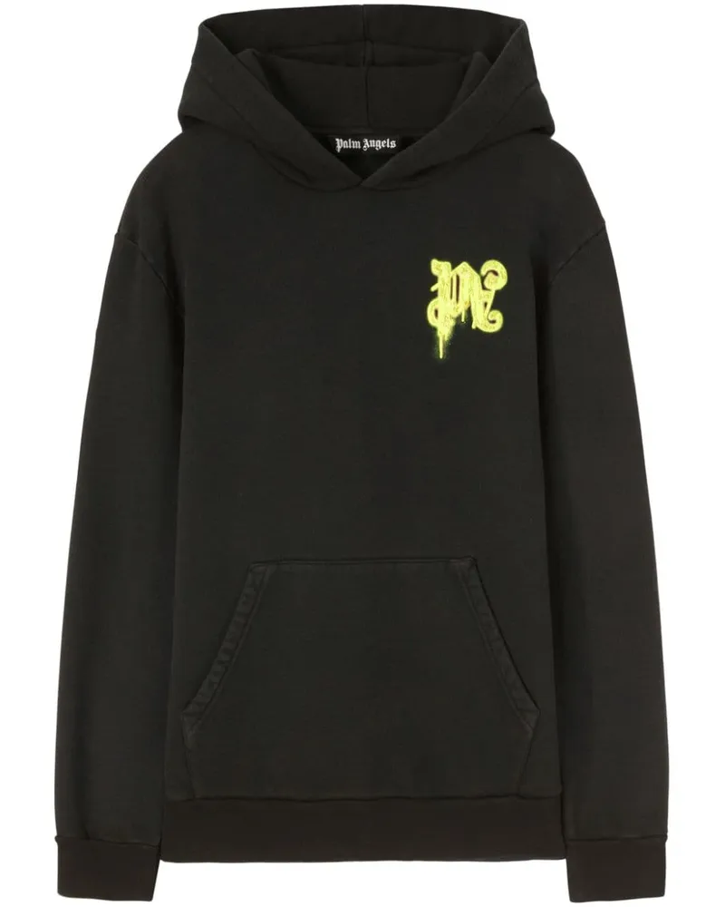 Palm Angels Thinking Pencil Hoodie - Schwarz Schwarz