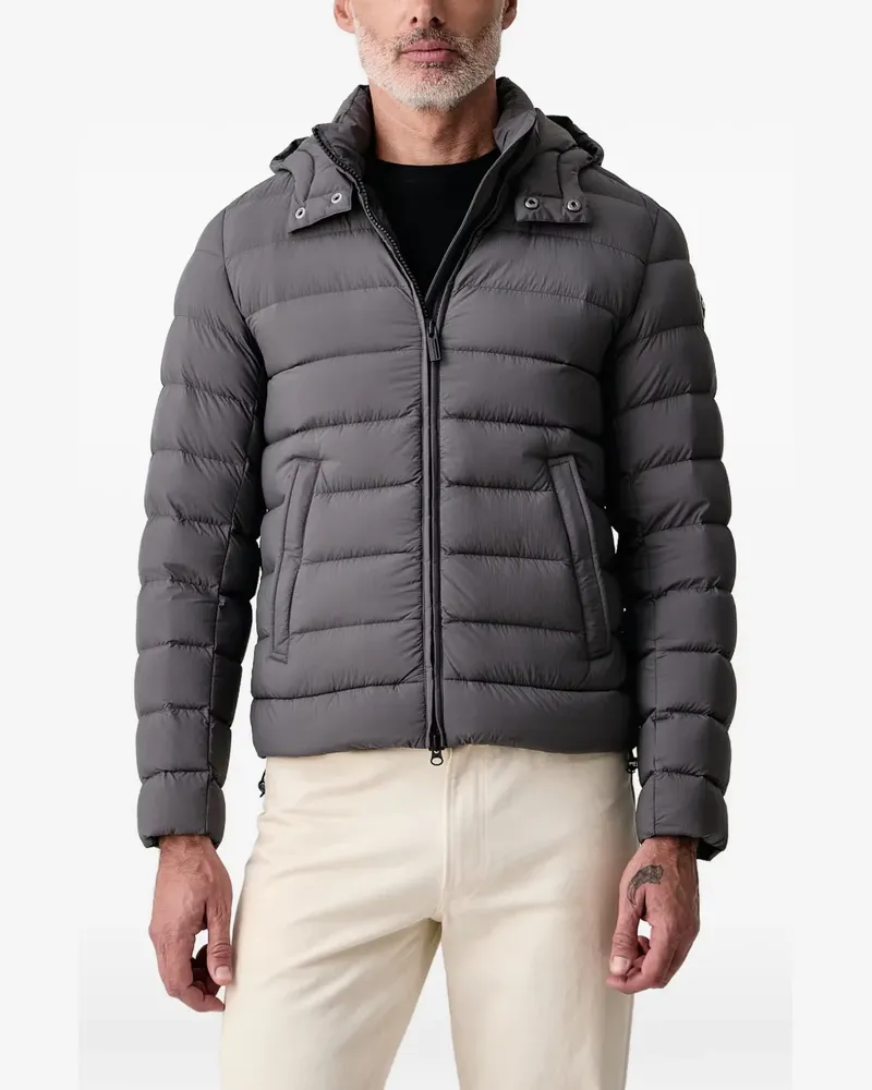 Colmar Gesteppte Kapuzenjacke - Grau Grau