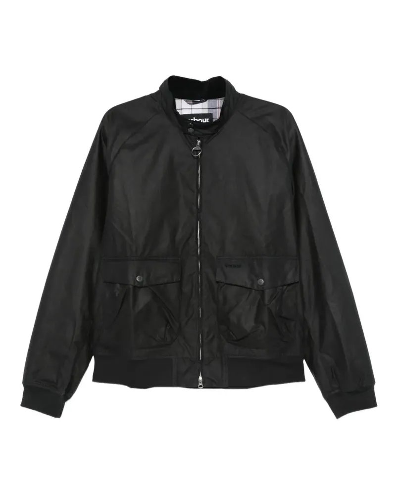 Barbour Bomberjacke mit Reißverschluss - Blau Blau