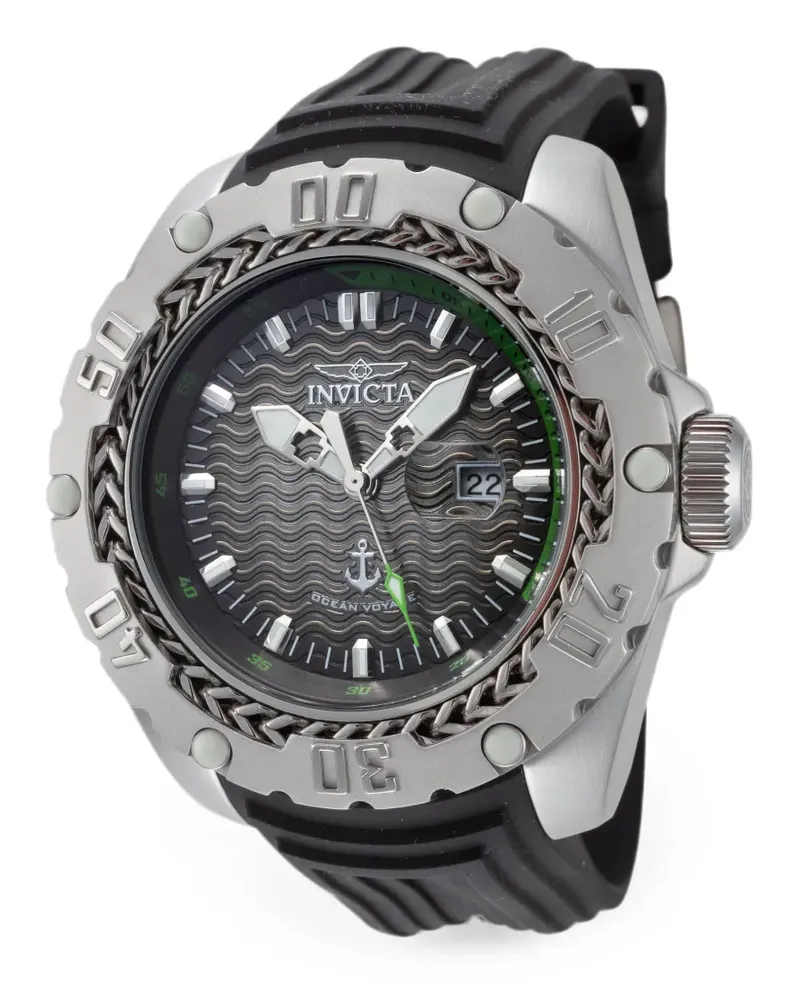 Invicta Ocean Voyage Armbanduhr 51mm - Grau Grau