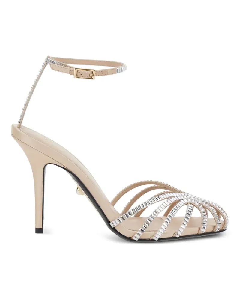 Alevì Verzierte Penelope Pumps - Grau Grau