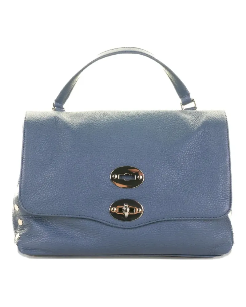 Zanellato Kleine Postina Handtasche - Blau Blau