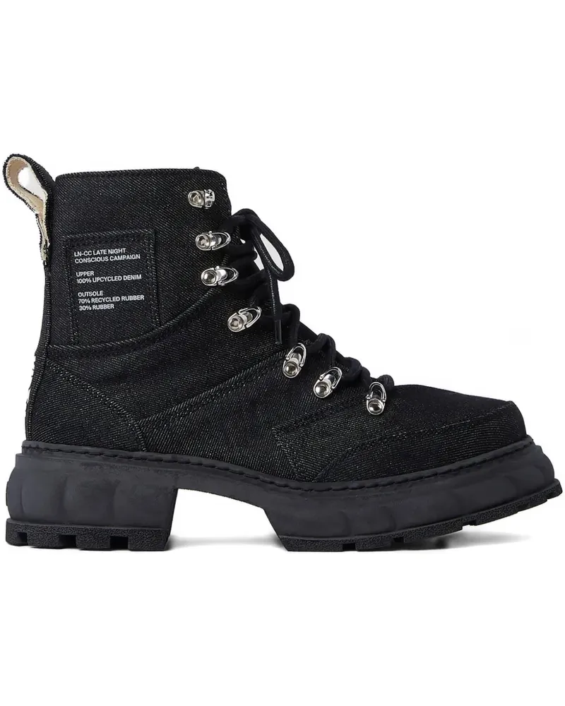 VIRÓN Disruptor Stiefel im Military-Look - Blau Blau