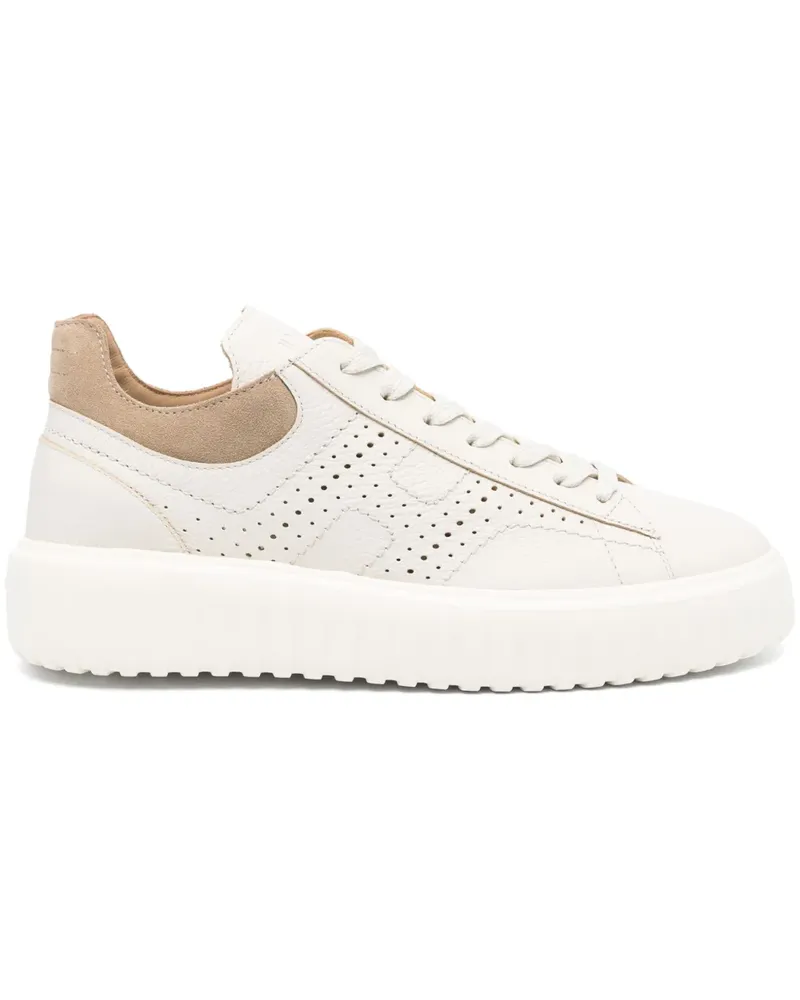 Hogan H-Stripes Sneakers - Nude Nude