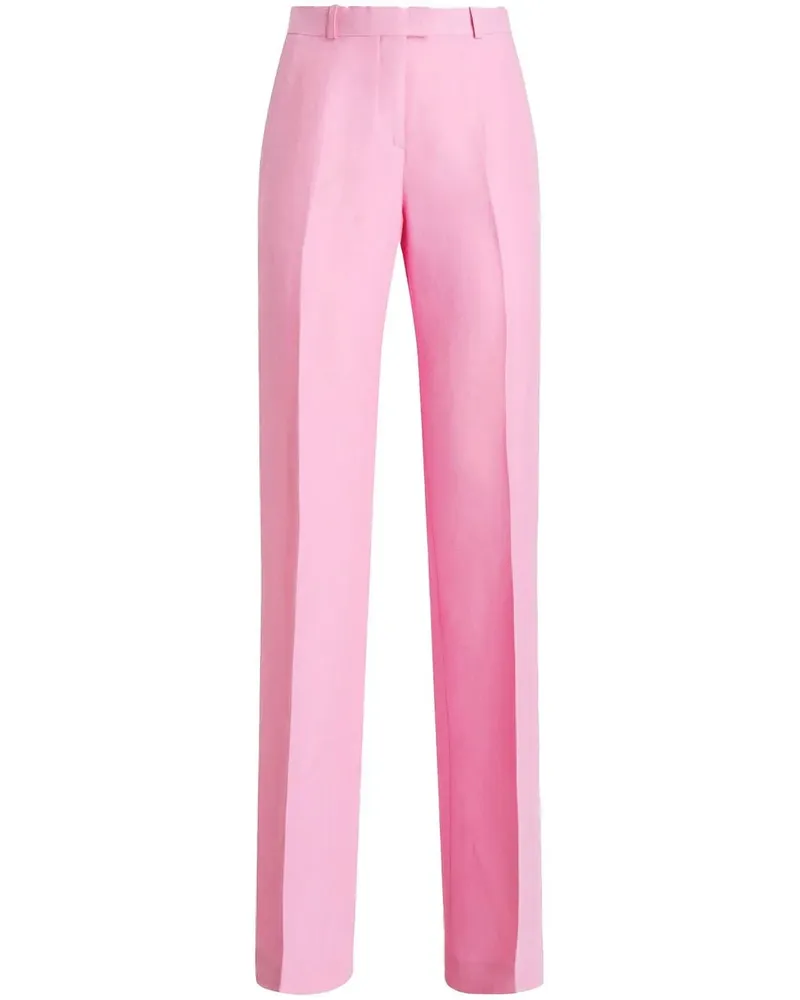 Etro Gerade Taillenhose - Rosa Rosa