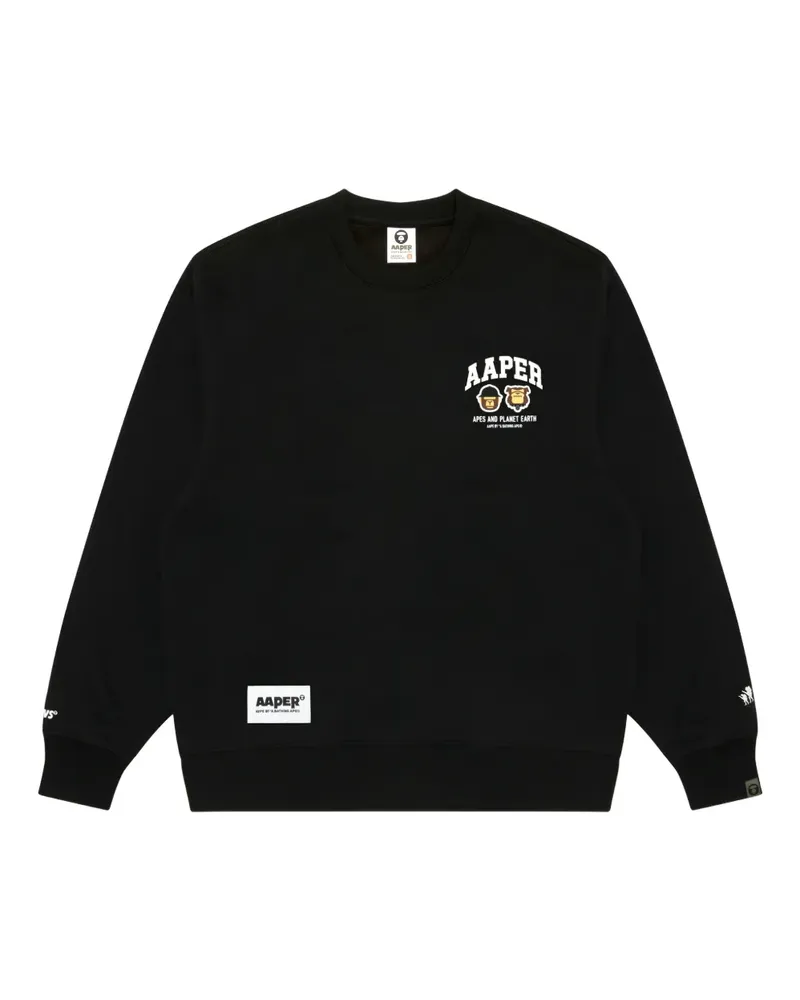 BAPE Planet Earth Sweatshirt - Schwarz Schwarz