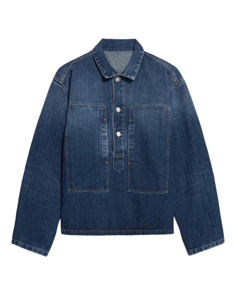 Fortela Fuegodress pocket button top - Blau Blau