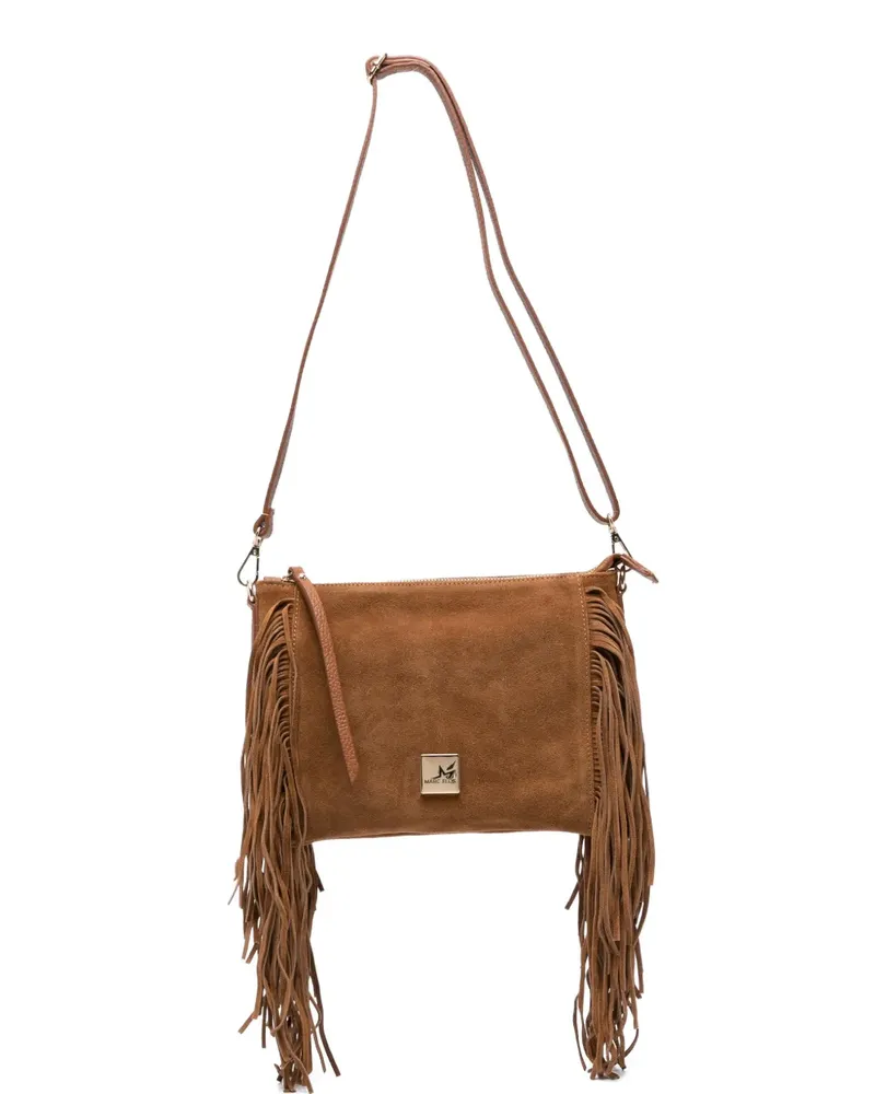 MARC ELLIS Calira fringed cross body bag - Braun Braun