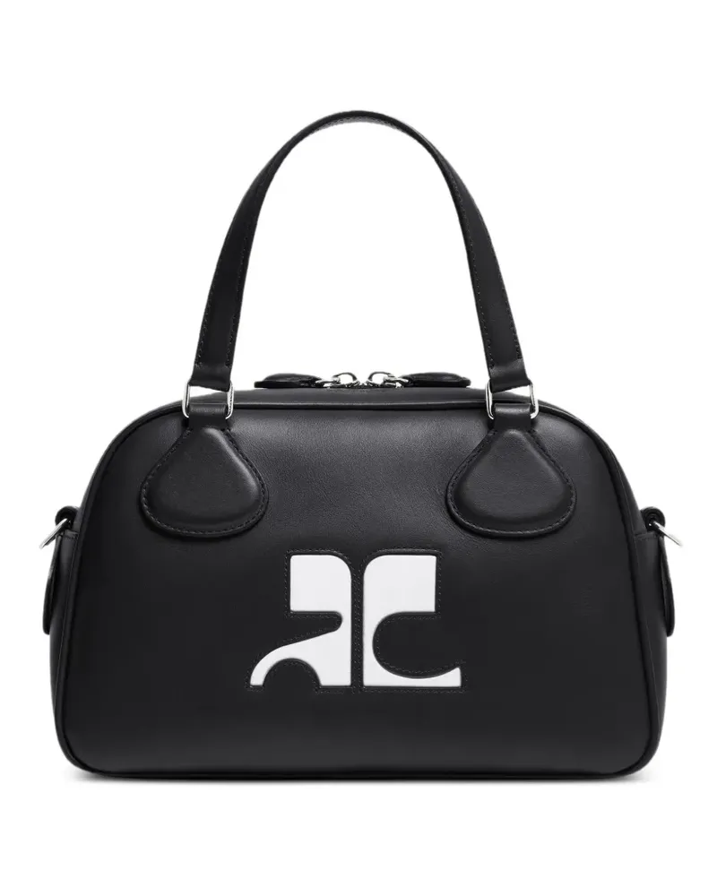 Courrèges Reedition Bowlingtasche - Schwarz Schwarz