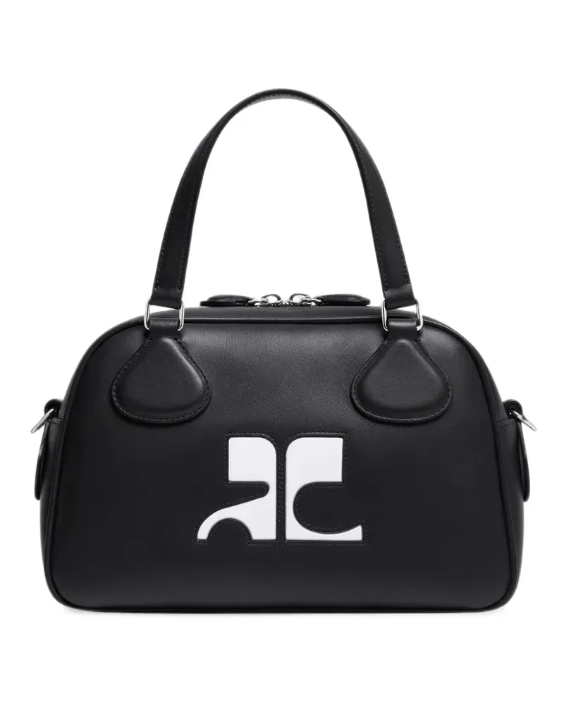 Courrèges Reedition Bowlingtasche - Schwarz Schwarz