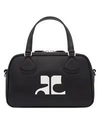 Courrèges Reedition Bowlingtasche Schwarz