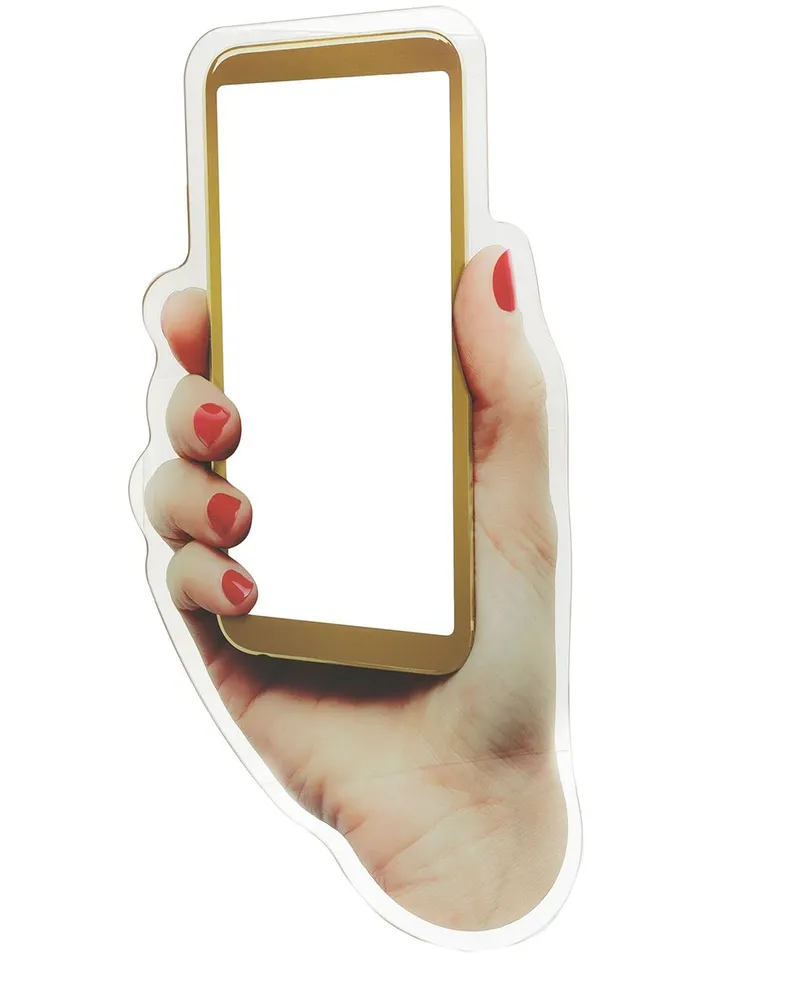 Seletti Selfie Spiegel 70cm - Nude Nude