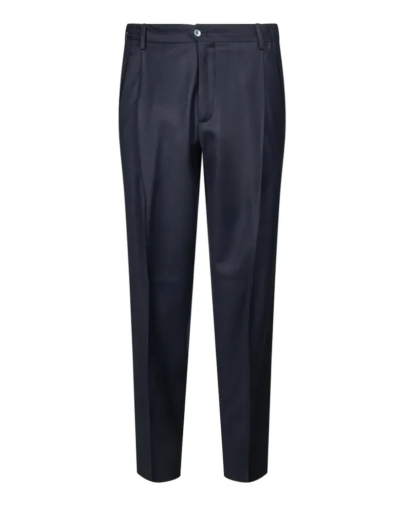 Briglia 1949 Manhattan Tapered-Hose mit Falten - Blau Blau