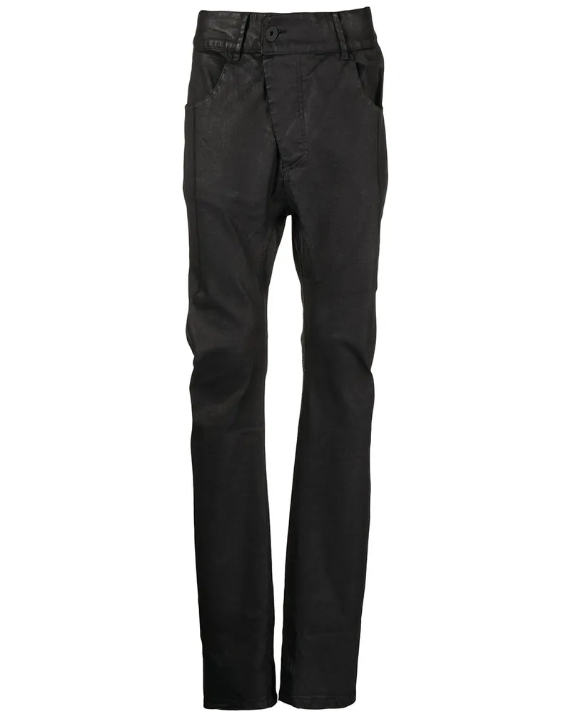 Boris Bidjan Saberi Klassische Skinny-Jeans - Schwarz Schwarz