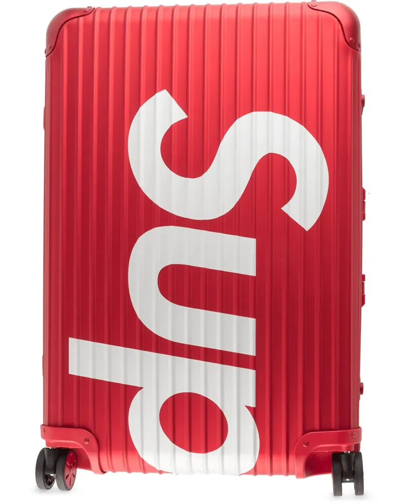 Supreme Being x Rimowa Topas Multiwheel 82L suitcase - Rot Rot