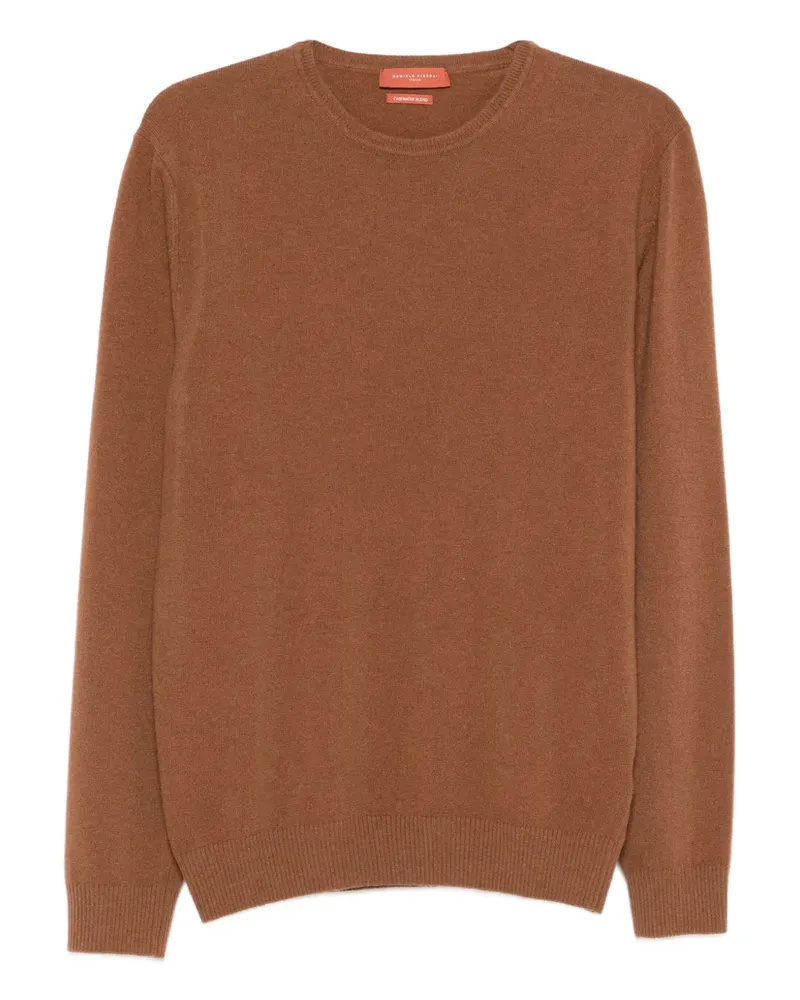 Daniele Fiesoli Pullover mit rundem Ausschnitt - Braun Braun