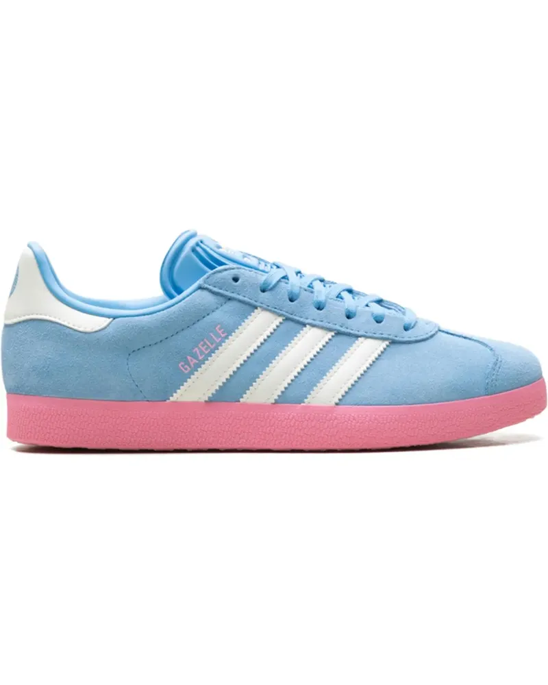 adidas Gazelle Sneakers aus Wildleder mit Streifen - Blau Blau
